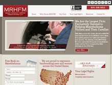 Tablet Screenshot of mrhfmlawfirm.com